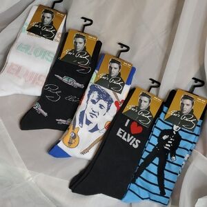Elvis Presley Design Collection Of Socks